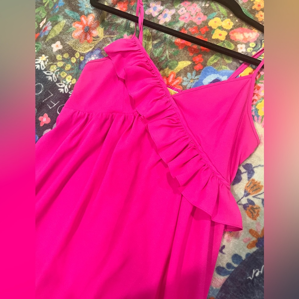 Forever 21 Pink Ruffle Dress - Picture 2 of 6